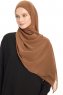 Hijab Chiffon - Marrone Chiaro