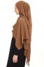 Hijab Chiffon - Marrone Chiaro