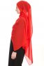 Hijab Chiffon - Rosso
