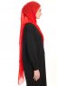 Hijab Chiffon - Rosso