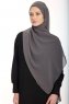 Hijab Chiffon - Grigio Scuro