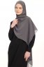 Hijab Chiffon - Grigio Scuro