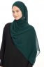 Hijab Chiffon - Verde Scuro