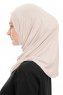 Yazmin - Hijab Amira Grigio Chiaro Ready To Wear