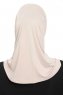 Yazmin - Hijab Amira Grigio Chiaro Ready To Wear