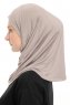 Yazmin - Hijab Amira Marrone Chiaro Ready To Wear