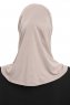 Yazmin - Hijab Amira Marrone Chiaro Ready To Wear