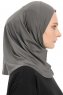 Yazmin - Hijab Amira Grigio Scuro Ready To Wear