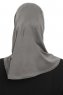 Yazmin - Hijab Amira Grigio Scuro Ready To Wear