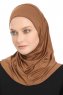 Yazmin - Hijab Amira Marrone Ready To Wear