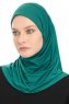 Yazmin - Hijab Amira Verde Scuro Ready To Wear
