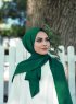 Alida - Hijab Di Cotone Verde Scuro - Mirach