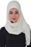 Alva - Hijab & Bonnet Pratico Creme