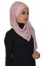 Alva - Hijab & Bonnet Pratico Rosa Antico