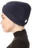 Arwa - Turbante Crepe Chiffon Blu Navy - Sehr-i Sal