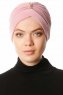 Arwa - Turbante Crepe Chiffon Rosa Scuro - Sehr-i Sal