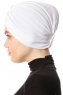 Arwa - Turbante Crepe Chiffon Bianca - Sehr-i Sal