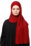 Asya - Hijab Pratico Viscosa Bordò