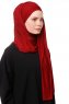 Asya - Hijab Pratico Viscosa Bordò