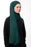 Asya - Hijab Pratico Viscosa Verde Scuro