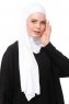 Asya - Hijab Pratico Viscosa Bianca