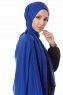 Ayla - Hijab Chiffon Blu