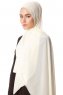 Ayla - Hijab Chiffon Creme