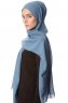 Ayla - Hijab Chiffon Indaco