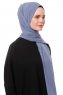 Aylin - Hijab Medine Silk Indaco - Gülsoy