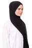 Aylin - Hijab Medine Silk Nero - Gülsoy