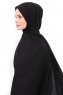 Aylin - Hijab Medine Silk Nero - Gülsoy