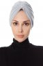 Aynur - Turbante Grigio Chiaro