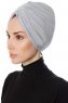 Aynur - Turbante Grigio Chiaro