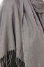Aysel - Hijab Pashmina Grigio Scuro - Gülsoy