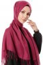 Aysel - Hijab Pashmina Viola Scuro - Gülsoy