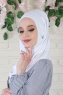 Wilda - Hijab Di Cotone Bianca