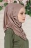 Wilda - Hijab Di Cotone Taupe