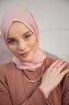 Serap - Hijab Bamboo Crash Rosa Antico