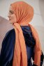 Serap - Hijab Bamboo Crash Rosso Mattone