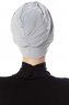 Bahar - Turbante Grigio Chiaro