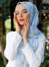Bahr - Hijab Fantasia Blu - Sal Evi