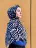 Berrin - Hijab Fantasia Di Cotone Nero - Mirach