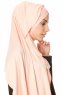 Betul - Albicocca 1X Jersey Hijab - Ecardin