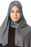 Betul - Grigio Scuro 1X Jersey Hijab - Ecardin