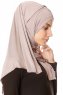 Betul - Grigio Pietra 1X Jersey Hijab - Ecardin