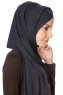 Betul - Nero 1X Jersey Hijab - Ecardin