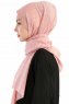 Burcu Gammelrosa Chiffon Hijab Sjal Madame Polo 130031-3