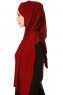 Cansu - Hijab 3X Jersey Bordò