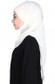 Carin - Hijab Chiffon Pratico Creme