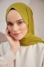 Silky Plain - Hijab Verde Oliva